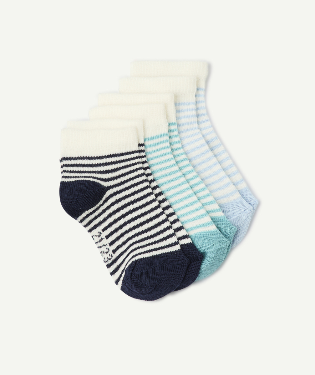 Baby boy striped socks