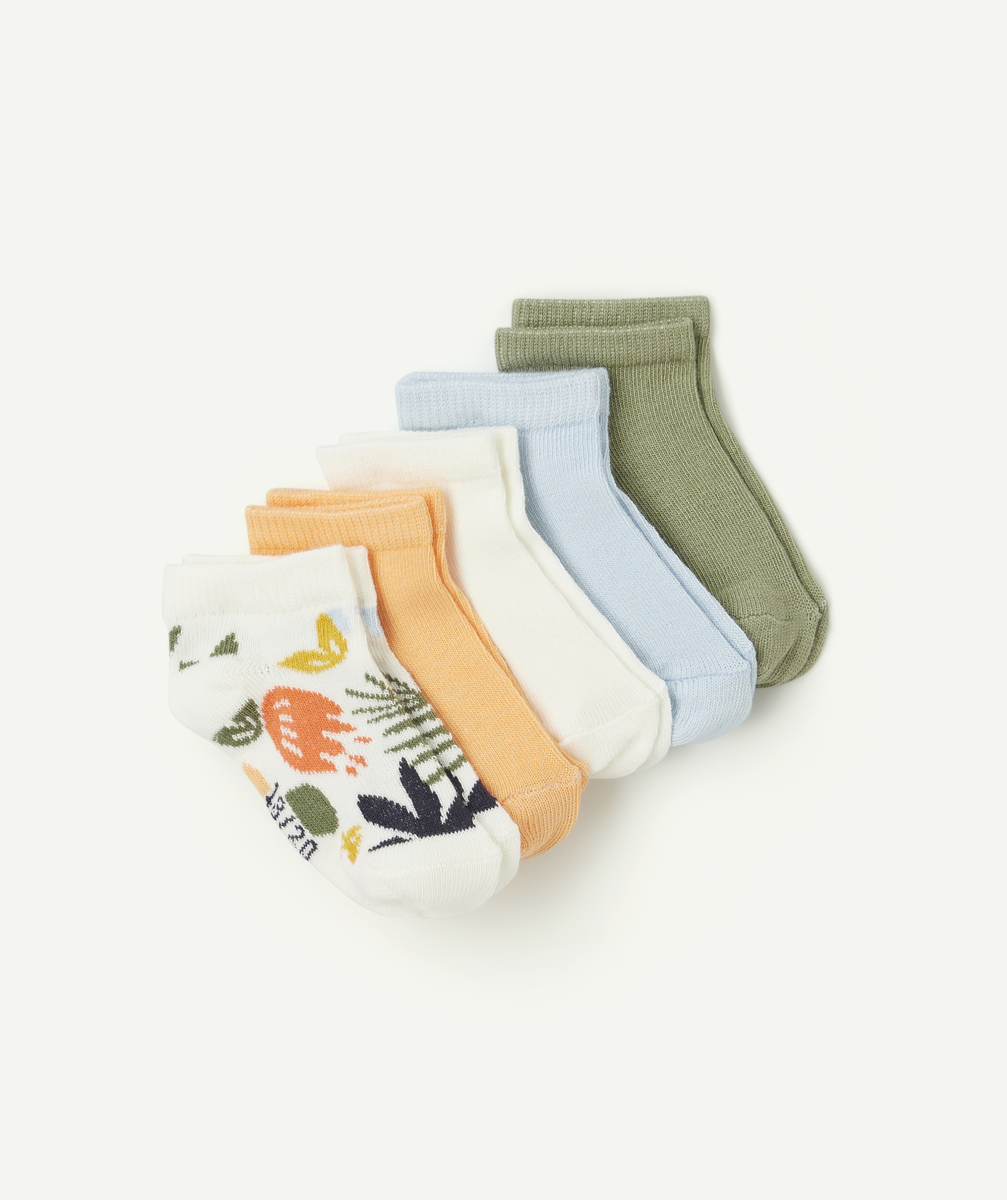 Set of 5 baby boy socks