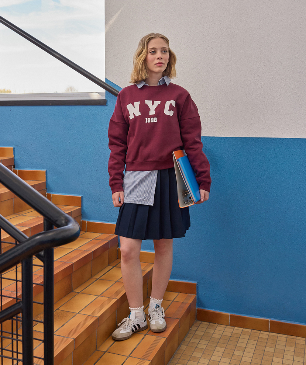 Collège fille-Jupe HB