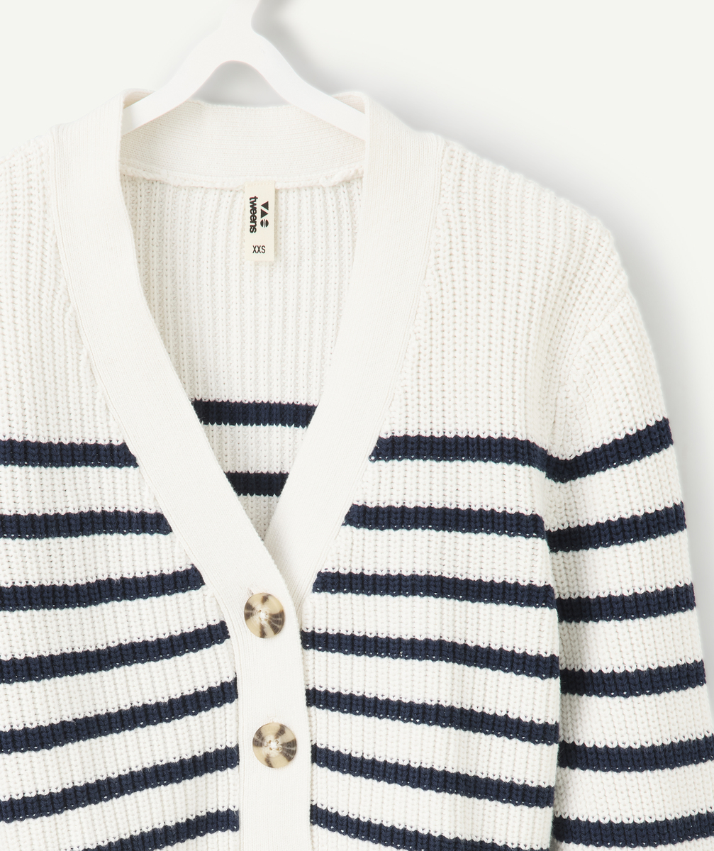 Collège fille-Cardi. tricot HB