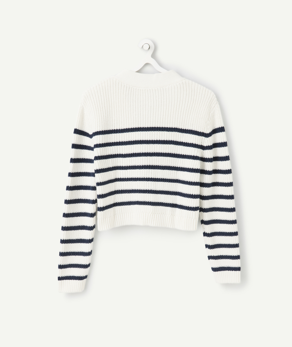 Collège fille-Cardi. tricot HB