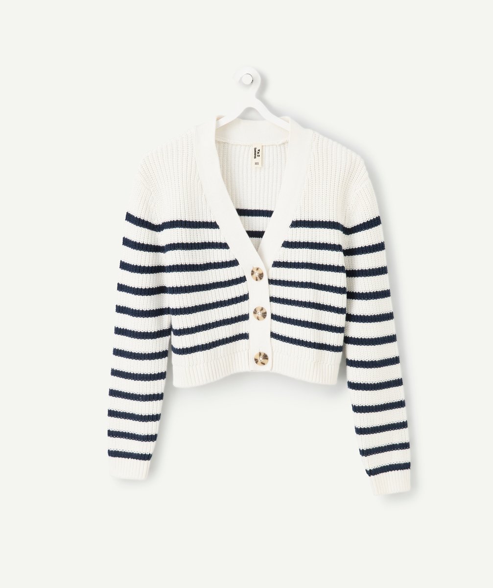 Collège fille-Cardi. tricot HB