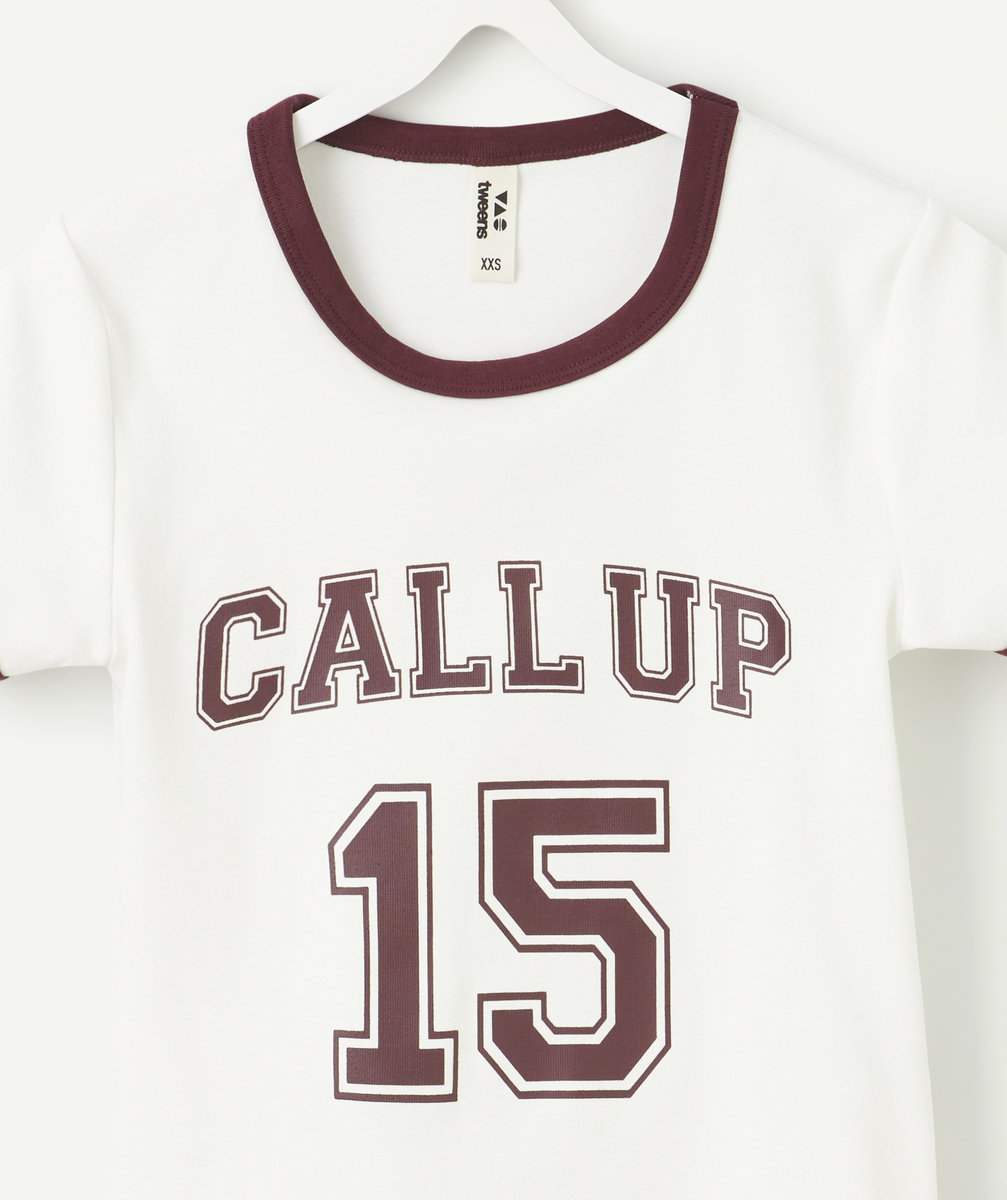 Collège fille-Tee Shirt MC HB