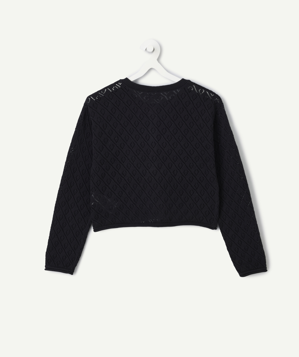 Fille-Cardi. tricot BA