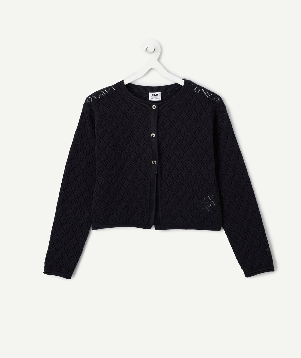 Fille-Cardi. tricot BA