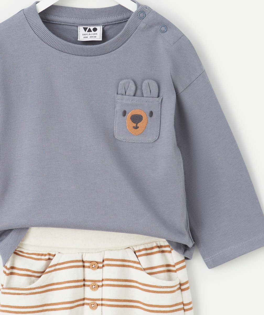 Bébé garçon-Ensemble HB