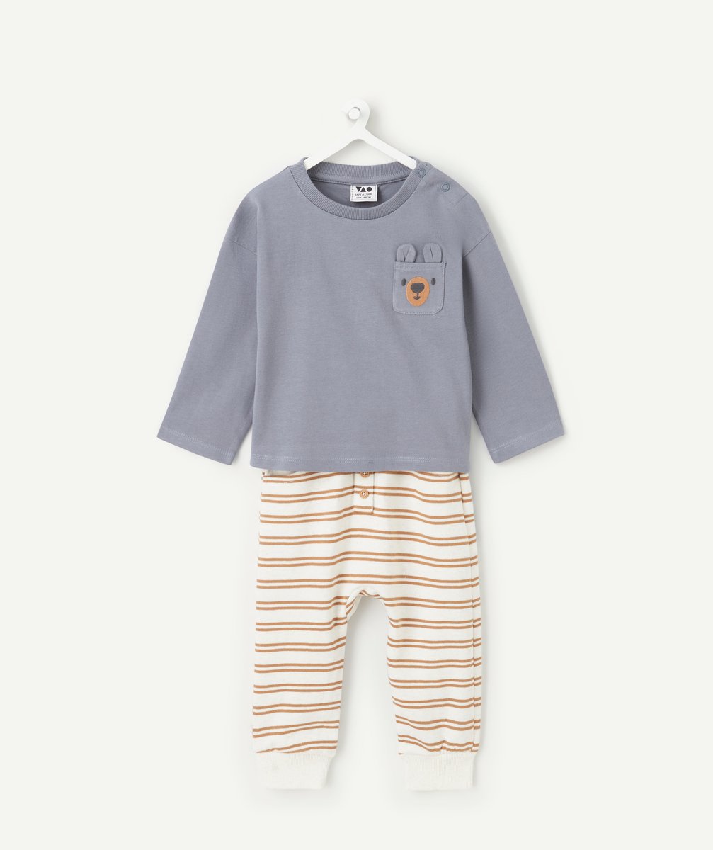 Bébé garçon-Ensemble HB
