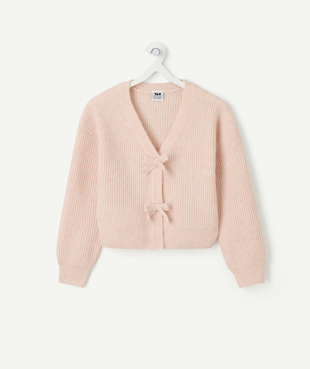 Fille-Cardi. tricot HB