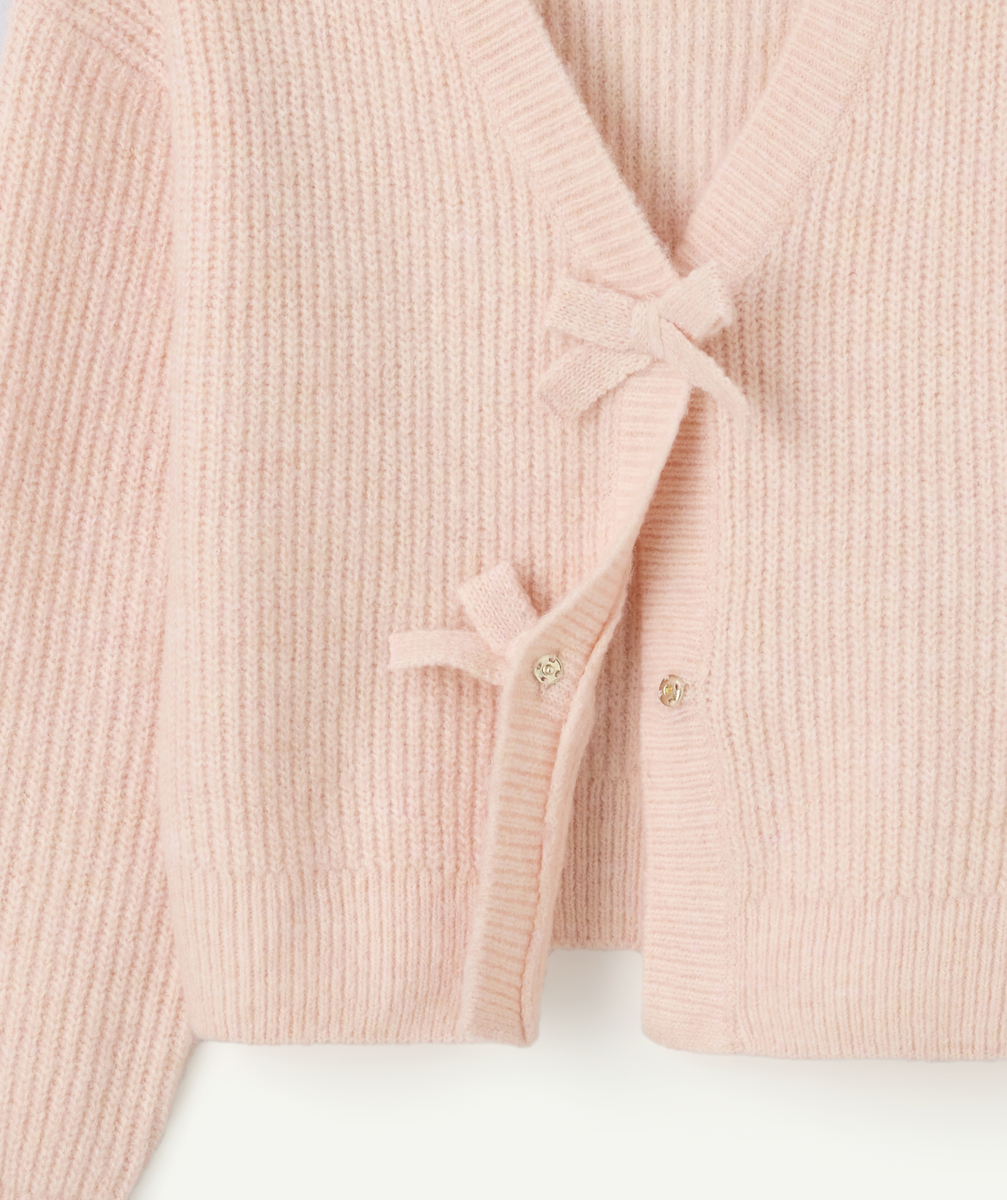 Fille-Cardi. tricot HB
