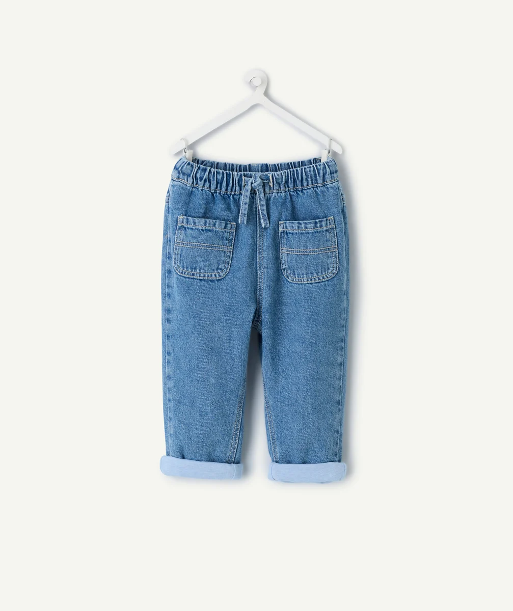 Blue denim baby boy pants