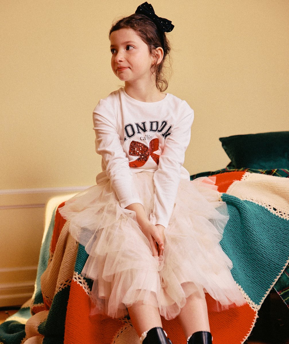 Fille-Tee Shirt ML HB