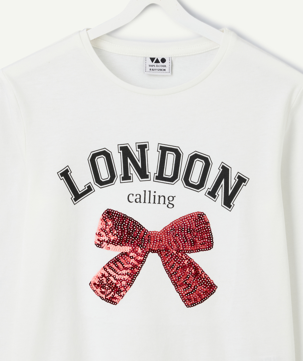 Fille-Tee Shirt ML HB