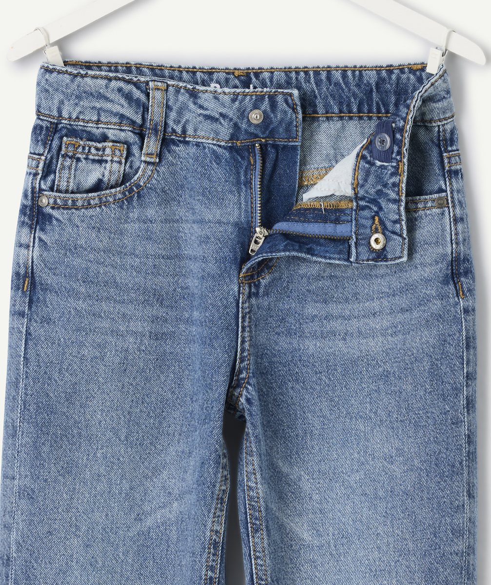 Boy's straight blue jeans
