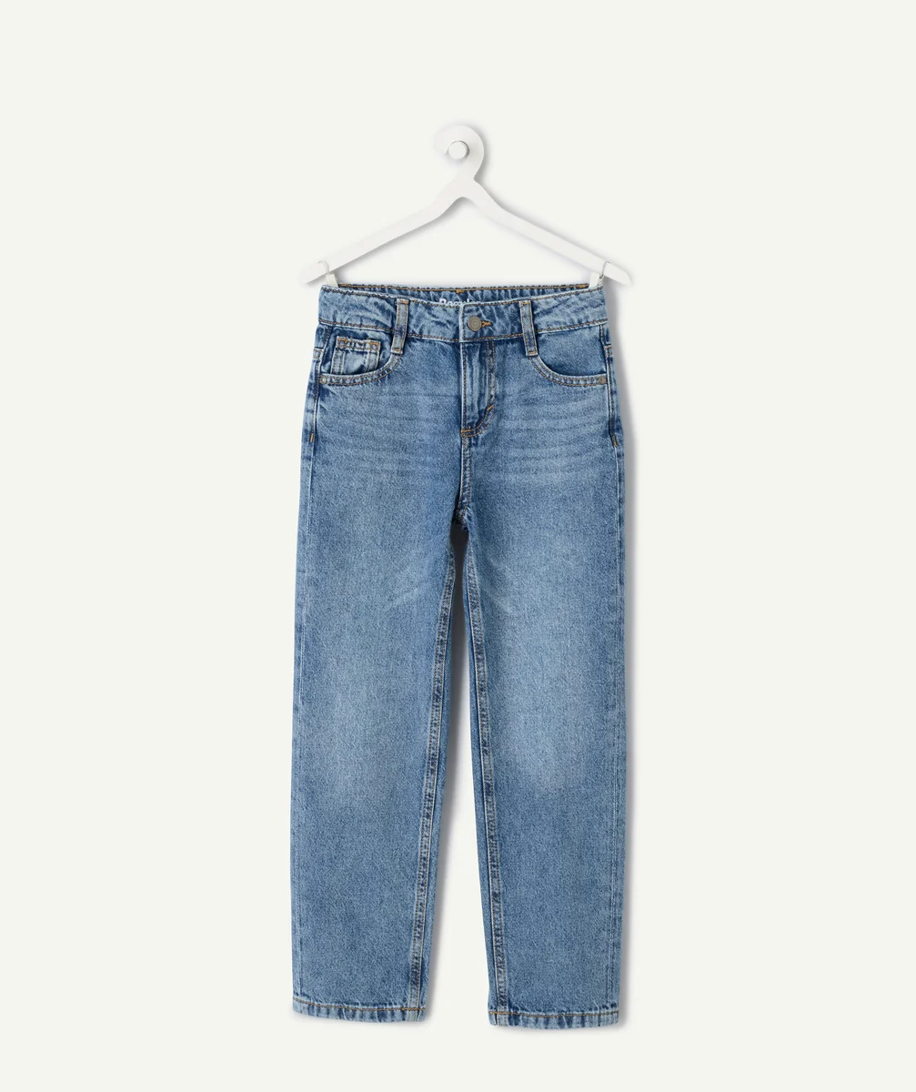 Boy's straight blue jeans