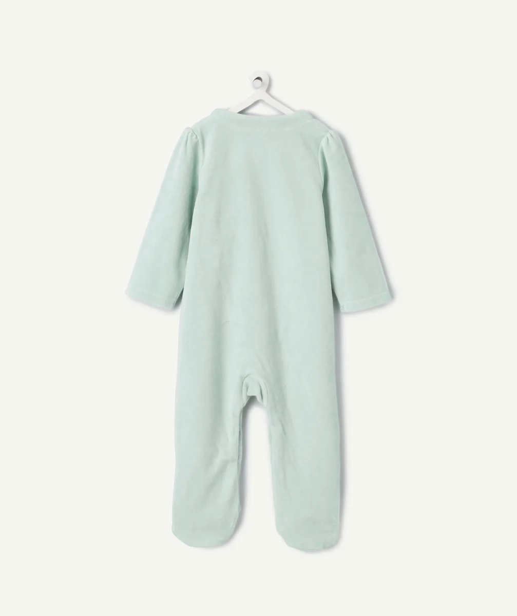 Baby girl green pyjamas