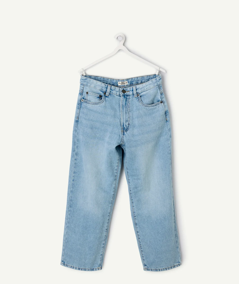 Jean garçon baggy denim bleu