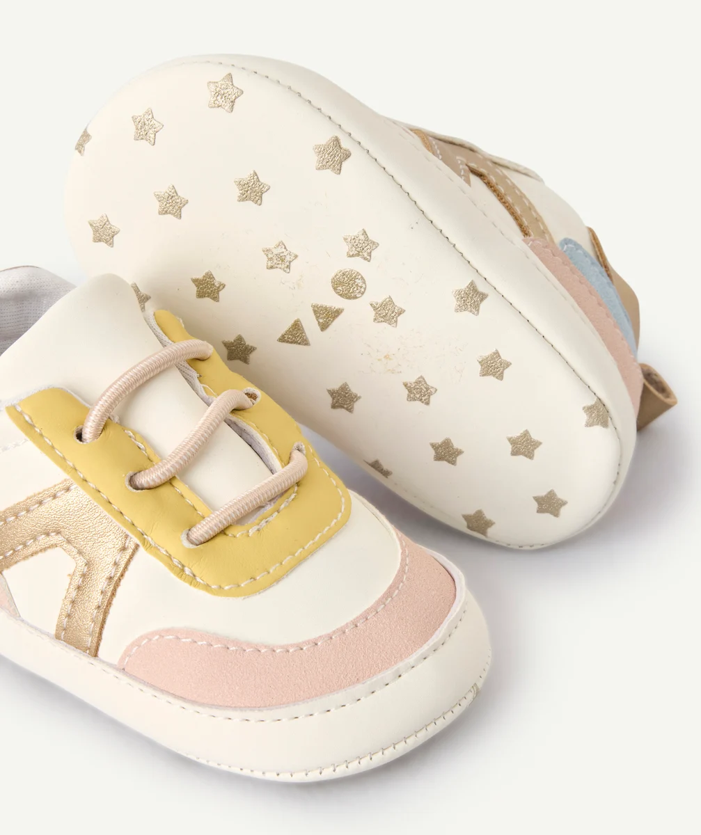 Multicolored baby girl sneakers