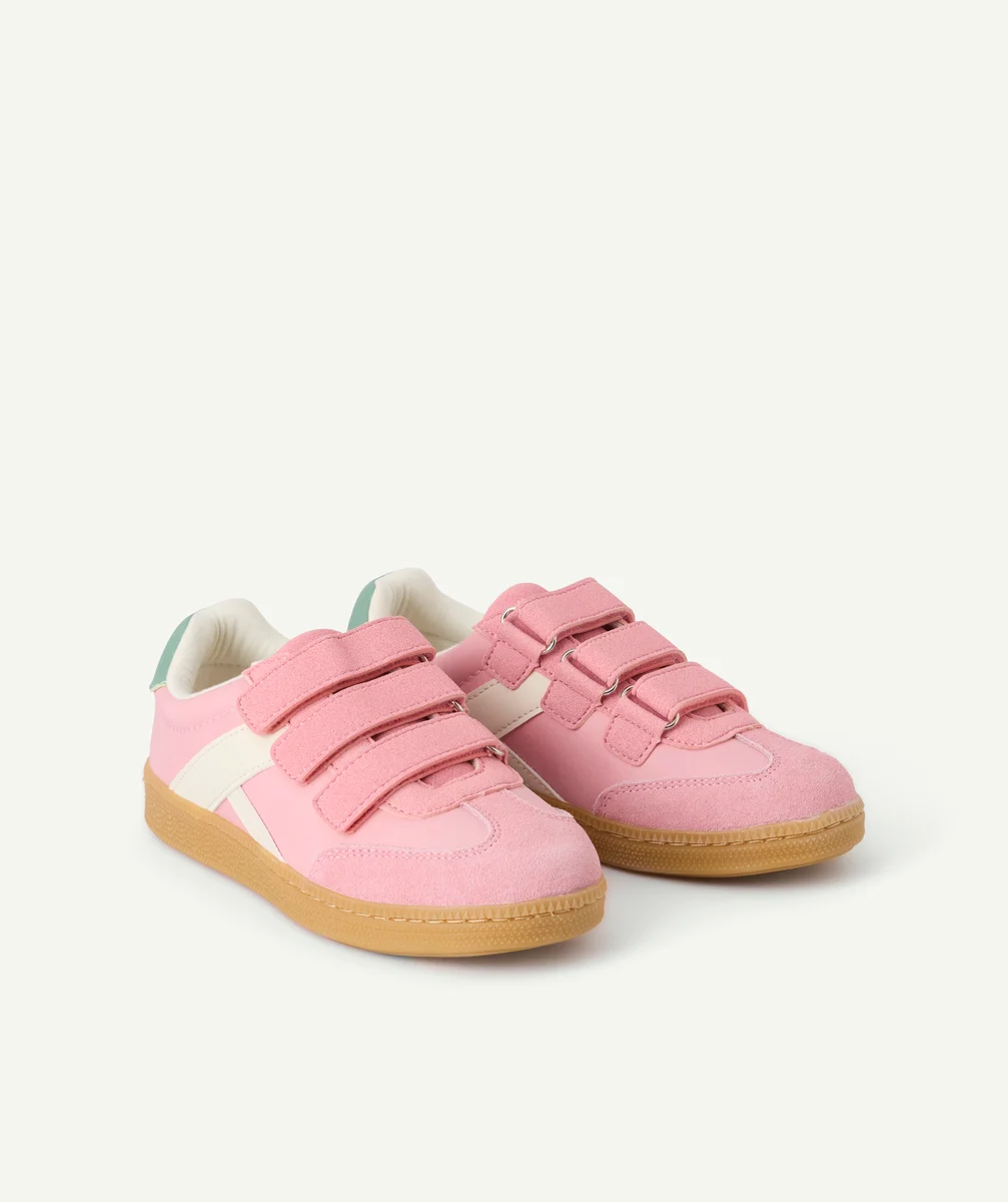 Girl's pink velcro sneaker