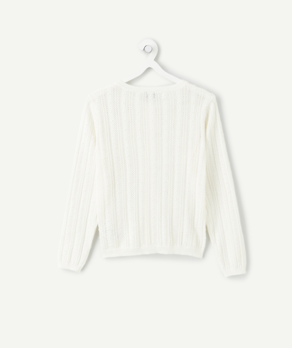 Fille-Cardi. tricot HB