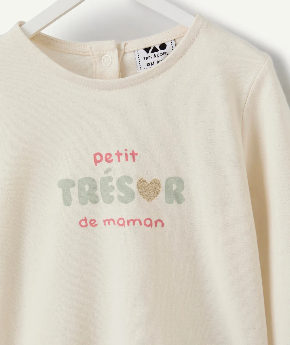 Bébé fille-Tee Shirt ML BA