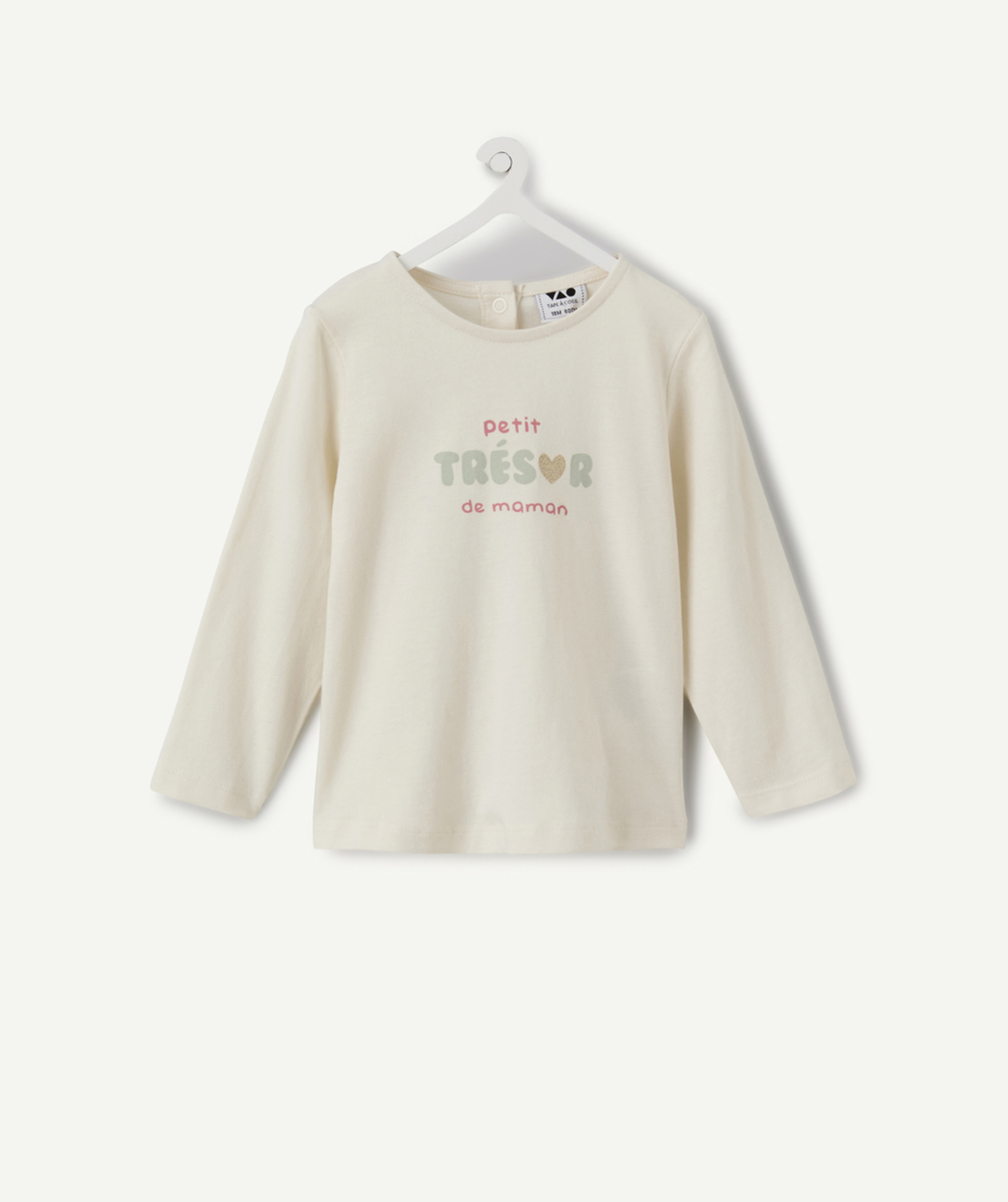 Bébé fille-Tee Shirt ML BA