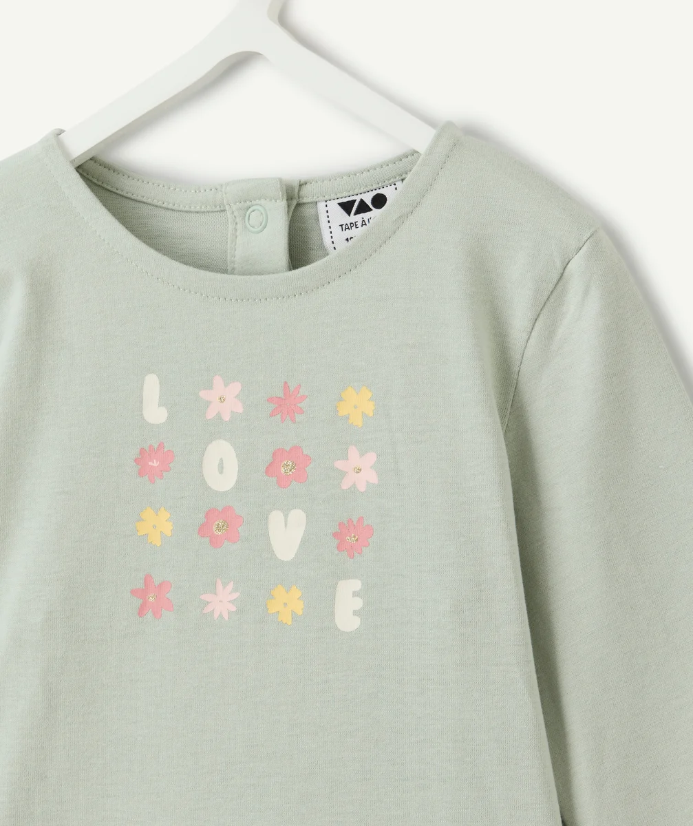 Bébé fille-Tee Shirt ML BA