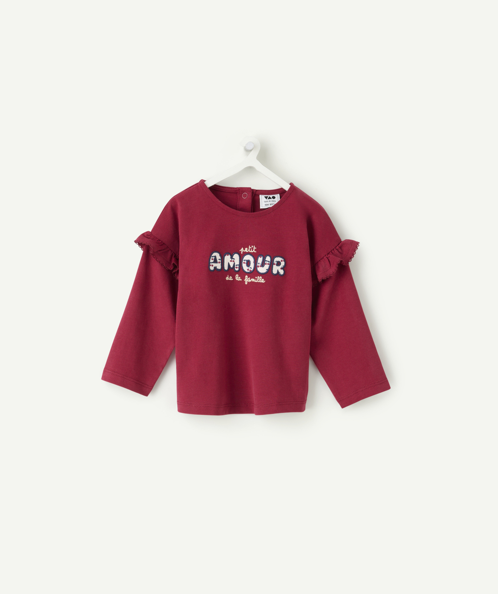 Bébé fille-Tee Shirt ML HB
