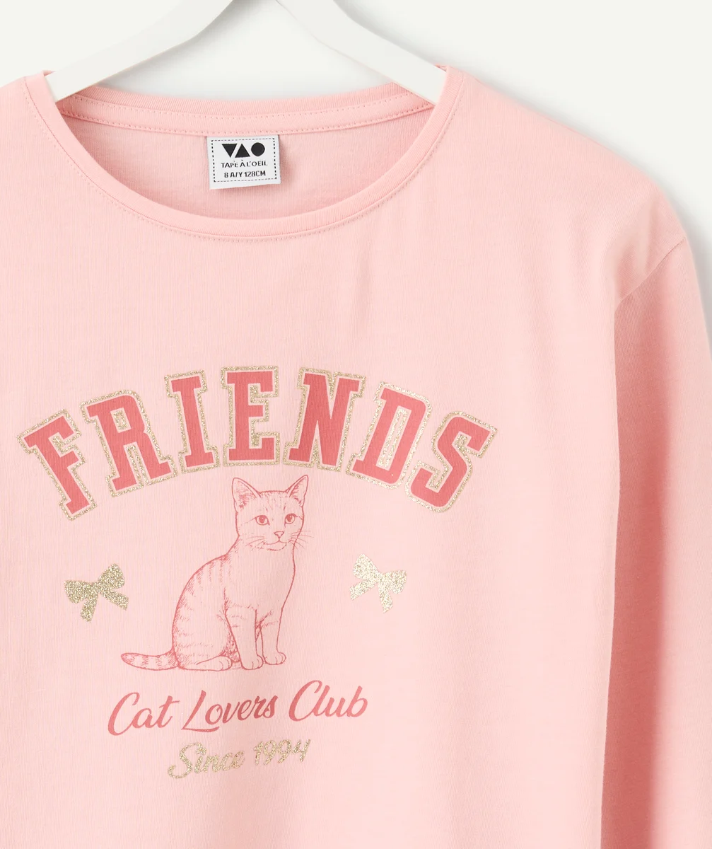Fille-Tee Shirt ML BA