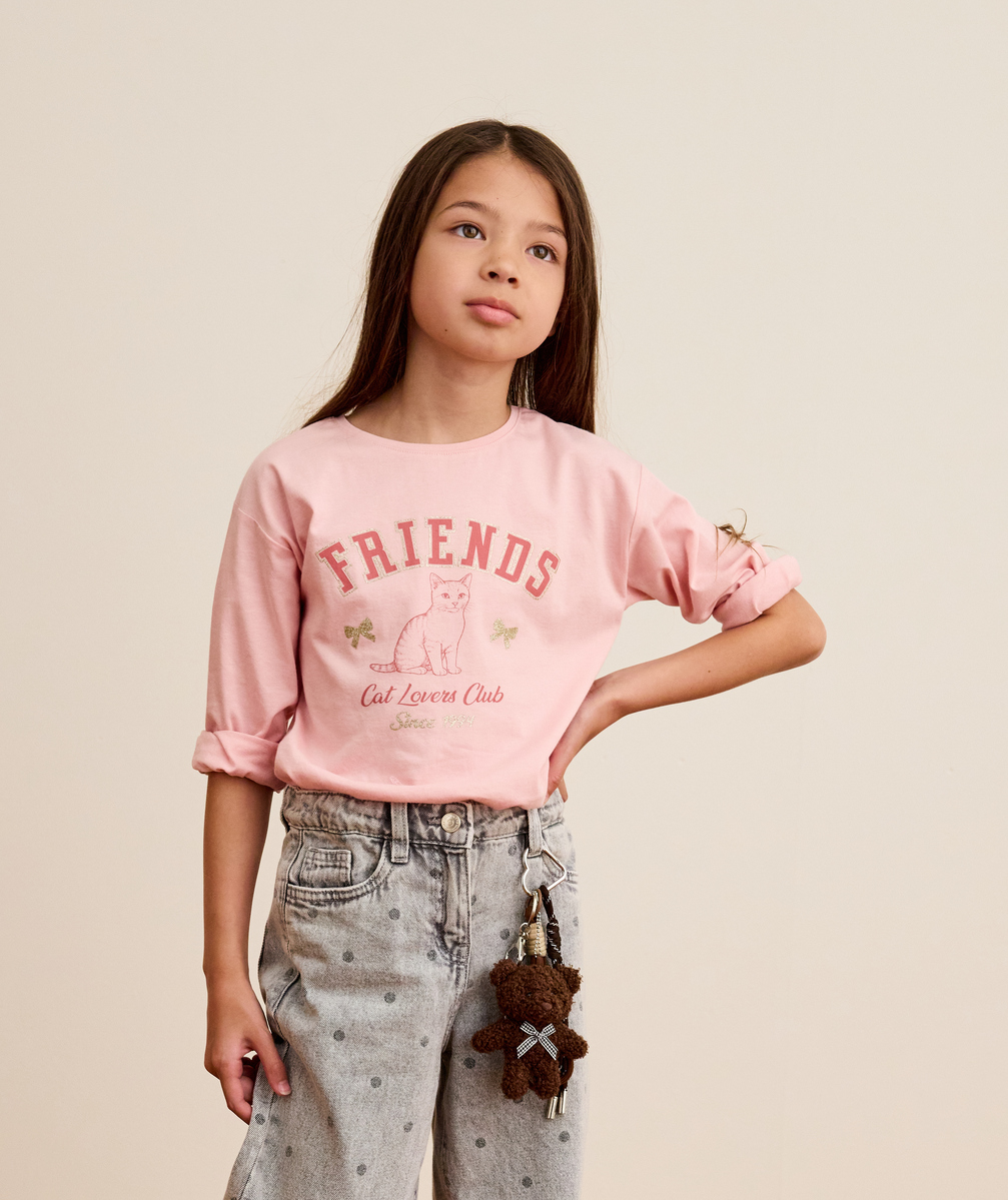Fille-Tee Shirt ML BA
