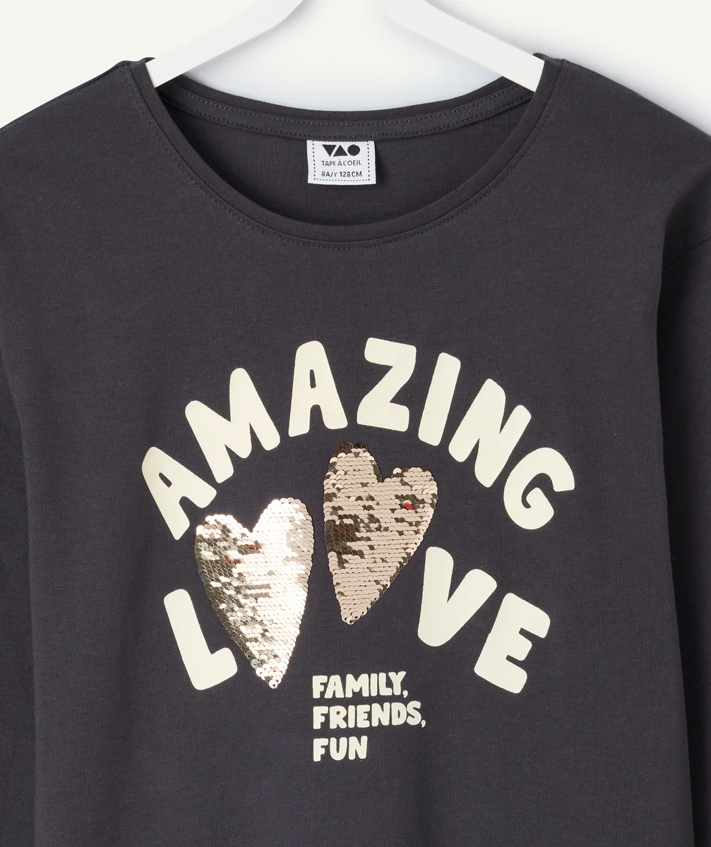 Fille-Tee Shirt ML BA