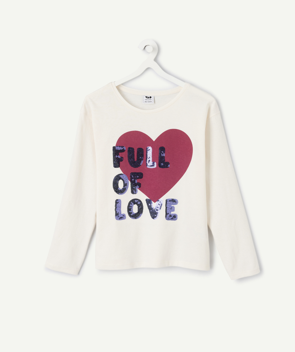 Fille-Tee Shirt ML HB