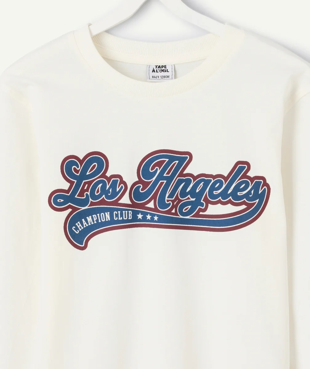 Garçon-Tee Shirt ML BA