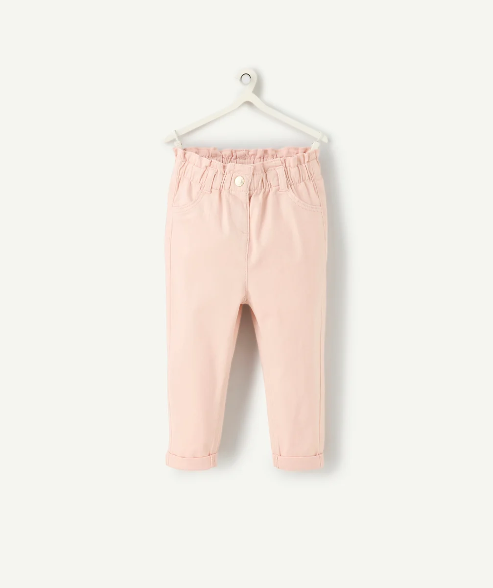 Pink baby girl pants