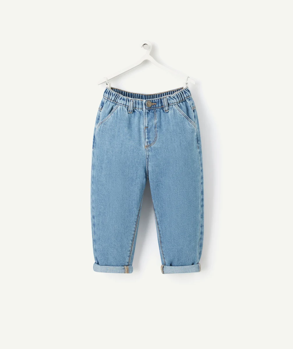 BABY BOYS' LOW-IMPACT DENIM JEANS